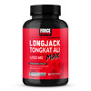 Force Factor Longjack Tongkat Ali Max, Tongkat Ali for Men, Male Stamina and Vitality Supplement Made with Tongkat Ali Extract and Key  Ingredients for Superior Absorption, 1200mg, 60 Capsules