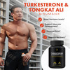 HUMANX Turkesterone & Tongkat Ali 900mg - Supports Energy, Stamina, and Muscle Recovery and Growth - Turkesterone Supplement - Tongkat Ali Supplement - Long Jack Extract (Eurycoma Longifolia)