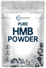 Micro Ingredients Pure HMB Powder, 250 Grams, Powerfully Supports Muscle Stamina, Endurance and Strength, No GMOs and Vegan Friendly