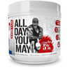 5% Nutrition Rich Piana Bundle | AllDayYouMay BCAA Powder + FasF Stim-Free NO Booster Pre-Workout (Blue Raspberry)