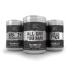 5% Nutrition Rich Piana Legendary Kit Blackout Edition | 3 Workout Supplements: AllDayYouMay + FasF + Kill It Reloaded in Maui Twist Flavor | Rich Piana T-Shirt + 5% Decal