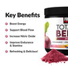 Force Factor Total Beets Beet Root Powder with Energy, NO3-T s to Support Circulation,  Pressure,  Flow, and Stamina - Plus Green Tea Extract. A Superfood Supplement, 30 Servings