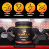 Gorilla Mode Pre Workout - Massive  · Laser Focus · Energy · Power - L-Citrulline, Creatine, GlycerPump„, L-Tyrosine, Agmatine, Kanna, N-Phenethyl Dimethylamine Citrate - 574 Grams (Lemonade)