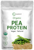 North America Grown, Organic Pea Protein Powder, 1KG (2.2 Pounds), Plant-Based Vegan Protein Organic, Rich in Branched Chain Amino s, Flavonoids and Minerals, No GMOs & Vegan Friendly