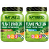 NATURELO Vegan Plant Protein Powder - Vanilla and Chocolate Bundle - 40 Servings