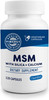 Vimergy MSM with Silica + Calcium Capsules, 120 Servings  Supports Bone Health  Promotes Hair & Nail Health  Non-GMO, Gluten-Free, Kosher, Soy-Free, Corn-Free, Vegan & Paleo Friendly