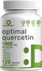 Quercetin Zinc Supplement - Quercetin 1000mg with Zinc, Vitamin C & D3 5000 IU - 120 Capsules