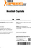 BulkSupplements.com Menthol Crystals - Shower Steamers Aromatherapy - Bulk Crystals - Minty Menthol - Shower Spray Aromatherapy - Crystals Bulk - Menthol Crystals (1 Kilogram)