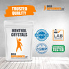 BulkSupplements.com Menthol Crystals - Shower Steamers Aromatherapy - Bulk Crystals - Minty Menthol - Shower Spray Aromatherapy - Crystals Bulk - Menthol Crystals (1 Kilogram)