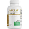 Bronson L-Lysine Extra Strength 1000 MG per Tablet High Potency, Immune Support & Supports Collagen Synthesis, Non-GMO, 250 Vegetarian Tablets