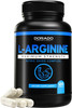 L Arginine 1600mg Supplement - (120 Capsules) - Nitric Oxide Complex - [Maximum Strength] - Stamina, Muscle, Vascularity & Energy - Powerful NO Booster - Gluten Free, Non-GMO - (120 Count)