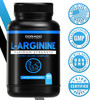 L Arginine 1600mg Supplement - (120 Capsules) - Nitric Oxide Complex - [Maximum Strength] - Stamina, Muscle, Vascularity & Energy - Powerful NO Booster - Gluten Free, Non-GMO - (120 Count)