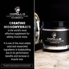 Gorilla Mode Creatine  Creatine Monohydrate Micronized Powder/Improved Muscle Size, Power Output and Strength / 5 Grams s