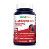 L-Arginine 1000 mg 200 Veggie Capsules (Non-GMO, Vegetarian & )