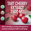Bronson Tart Cherry Extract 2500 Mg Vegetarian Capsules With Antioxidants And Flavonoids Non-Gmo, 180 Count
