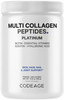 Codeage Multi Collagen Protein Powder with Biotin, Vitamin C, Keratin, Hyaluronic , Vitamins B6 & D3 - Grass Fed Hydrolyzed Collagen Booster Shake Peptides - Hair, Skin, Nails, Joints  11.50 oz