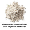 Codeage Grass Fed Beef Thymus Supplement Superfood, Freeze Dried, Non-Defatted, Desiccated Thymus & Liver Pills, Glandulars Meat, Pasture Raised Beef Vitamins, Non-GMO, 180 Capsules