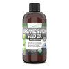 Organic Black Seed Oil - USDA Certified Organic Black Cumin Seed Oil Liquid  High Thymoquinone Content  Non-GMO and Cold-Pressed  Rich Source of Omega-6 & Omega-9 Fatty s - 8 Oz