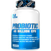 Evlution Nutrition Probiotic - 60 Probiotic Veggie Capsules - 40 Billion CFUs  - Easy to Swallow Probiotic Supplement
