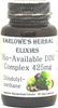Barlowe's Herbal Elixirs DIM Bio-Available Complex - 60 425mg VegiCaps - Stearate Free, Glass Bottle!