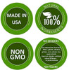 Reishi Extract 30% Polysaccharides 6% Triterpenes - 60 500mg VegiCaps - Stearate Free, Glass Bottle!