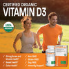 Bronson Vitamin D3 5000 IU Certified Organic Vitamin D Supplement, Non-GMO, USDA Certified, 90 Tablets