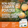 Non ic Vitamin C Powder  Ascorbate Non GMO Soluble Fine Crystals - Healthy Immune System, Antioxidant and Cell Protection, 1 Kilogram (2.2 lbs, 35.3 Ounces)