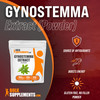 BulkSupplements Gynostemma Extract Powder (Gynostemma pentaphyllum), Jiaogulan Powder -  - 500mg , 200 Servings (250 Grams - 8.8 oz)