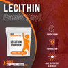 BulkSupplements Lecithin Powder - Lecithin Supplement from Soy - 1200mg of Soy Lecithin Powder , Soy Lecithin Granules - Lecithin 1200mg Supplements (500 Grams - 1.1 lbs)