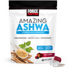 Force Factor Amazing Ashwa for  Relief, Memory, Focus, and Immune Support Health, Ashwaganda Supplement with KSM-66 Ashwagan for , 60 Soft Chews