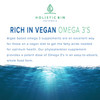 Holistic Bin Marine Phytoplankton Capsules ly Grown in Nordic Seawater | Vegan Omega 3 Supplement | Rich in Amino s, Chlorophyll, Vitamins, & Trace Minerals