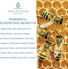 Holistic Bin Royal Jelly Powder 3X Concentration (25 Servings)| Rich in Proteins (Collagen), Amino s, Probiotics,  Superfood