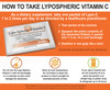 LivOn Laboratories LypoSpheric Vitamin C  2 Cartons (60 Packets)  1,000 mg Vitamin C & 1,000 mg Essential Phospholipids Per Packet  Liposome Encapsulated for Improved Absorption  100% NonGMO