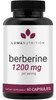 Luma Nutrition Berberine Supplement - Berberine 1200mg Per Serving - Berberine HCI - Berberine Plus - 60 Berberine Capsules