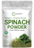Micro Ingredients Sustainably US Grown, Organic Spinach Powder, 1 Pound, Freeze Dried from  Leaf, Rich in Beneficial Thylakoids and Chlorophyll, Contains Multivitamins, Non-GMO, Vegan Friendly