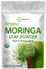 Moringa Powder Organic (Moringa Oleifera Leaf Powder), 2 Pounds, Rich in Antioxidants and Immune Vitamin, Great Superfoods for Moringa Tea, Moringa Drink, Moringa Powder for Hair, India Grown, Vegan