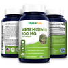Artemisinin 100 mg 180 Veggie Capsules with 5 mg BioPerine for Enhanced Absorption, Sweet Wormwood Extract, Vegan and Non-GMO - 6 Month Supply
