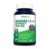 Banaba Leaf Extract 250mg 200 Vegetarian Caps (Non-GMO & ) 2% Corosolic