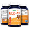 NusaPure Benfotiamine 300mg 180 Veggie Caps (Non-GMO,Vegan & Gluten-Free)