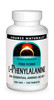 Source s L-Phenylalanine Free Form Essential Amino  - 100 Tablets