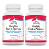 Terry ly Healthy Feet & Nerves - 120 Vegan Capsules, Pack of 2 - Nerve Function Support Supplement - Contains B Vitamins & Boswellia - Non-GMO,  - 120 Total Servings