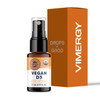 Vimergy Vegan D3  Benefits Immune Function USDA Certified Organic Vegan Gluten Free  1000IU/Servings 96 Servings