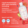 MaryRuth Organics Multivitamin Multimineral for Women Men & Kids 32 Fl Oz | Fruit Punch