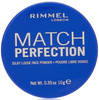 Rimmel London Match Perfection Loose Powder, Transparent, 0.35 Ounce Twin Pack - Pack of 2