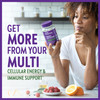 New Chapter Women’s Multivitamin Gummies - 66% Less Sugar, Women’s Gummy Vitamins with Vitamin C, D3 & Zinc, Non-GMO, Gluten Free, Berry-Citrus, 75ct