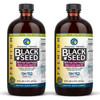 Amazing Herbs Premium Black Seed Oil - Gluten Free, Non Gmo, Cold Pressed Nigella Sativa Aids In Digestive Health, Immune Support, Brain Function - 16 Fl Oz (Pack Of 2)