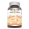 Amazing Formulas Ginger Root 4:1 Supplement | 1500 Mg Per Serving | 200 Capsules Supplement | Non-Gmo | Gluten Free | Made In Usa