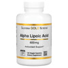 California Gold Nutrition Alpha Lipoic Acid, 600 Mg, 120 Veggie Capsules