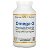 California Gold Nutrition Premium Fish Oil, Omega-3, 180 Mg Epa, 120 Mg Dha, Concentrated Triglyceride Form, 240 Fish Gelatin Softgels, 2 Pack