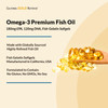 California Gold Nutrition Premium Fish Oil, Omega-3, 180 Mg Epa, 120 Mg Dha, Concentrated Triglyceride Form, 240 Fish Gelatin Softgels, 2 Pack